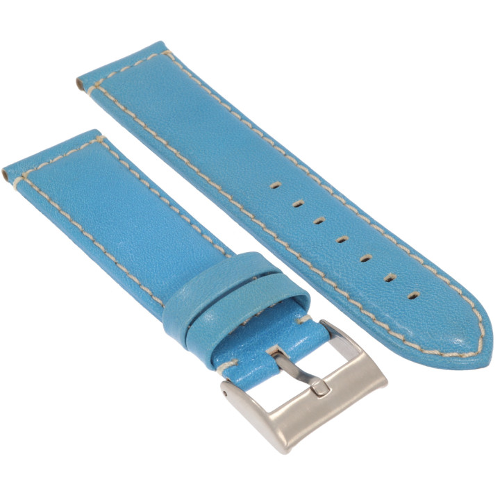 PASEK DO ZEGARKA 24 mm DILOY 363.24.16 NIEBIESKI