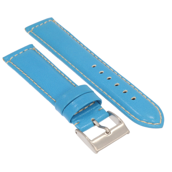 PASEK DO ZEGARKA 22 mm DILOY 363.22.16 NIEBIESKI
