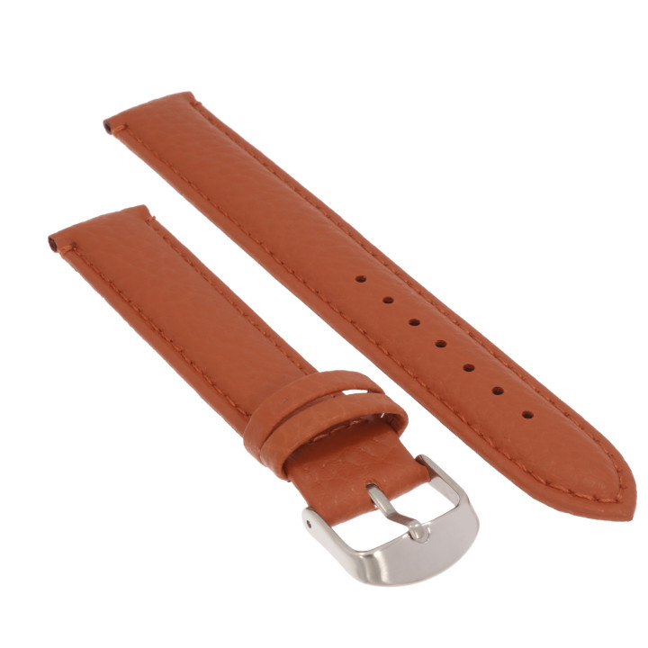 PASEK DO ZEGARKA 18 mm DILOY P205EL.18.3 (1) BRĄZOWY DŁUGI XL