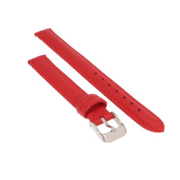 PASEK DO ZEGARKA 12 mm DILOY P205EL.12.6 CZERWONY DŁUGI XL