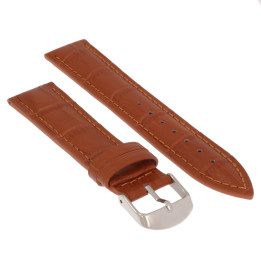 PASEK DO ZEGARKA 20 mm DILOY 379.03.20 BRĄZOWY
