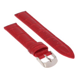 PASEK DO ZEGARKA 18 mm DILOY 379.04.18 CZERWONY