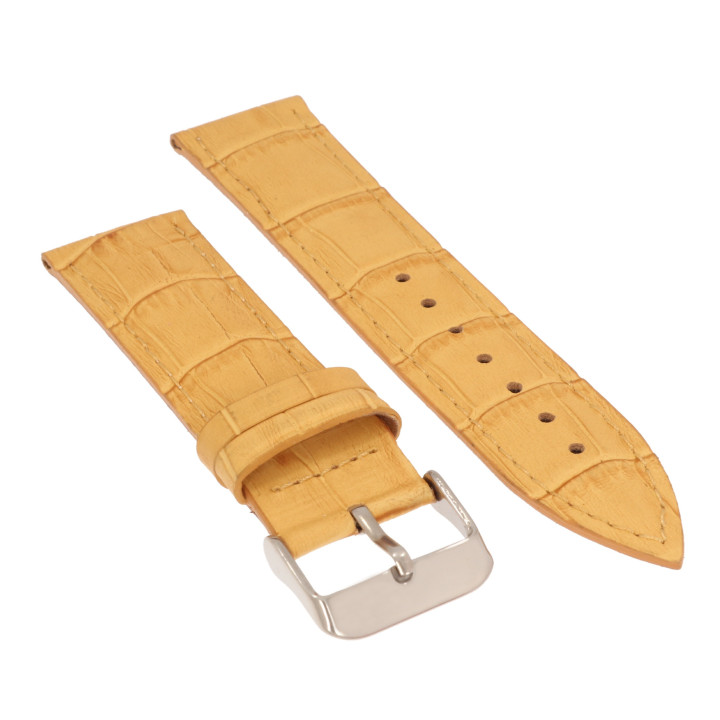 PASEK DO ZEGARKA 22 mm DILOY 379.22.17 BEŻOWY