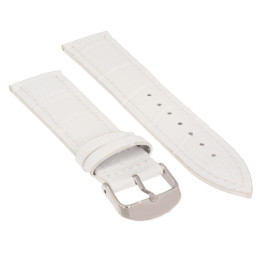 PASEK DO ZEGARKA 22 mm DILOY 379.22.22 BIAŁY