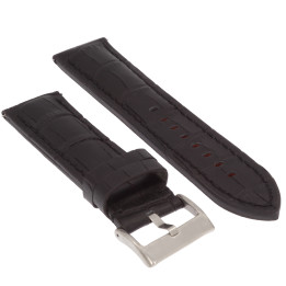PASEK DO ZEGARKA 24 mm DILOY 395.01.24 CZARNY