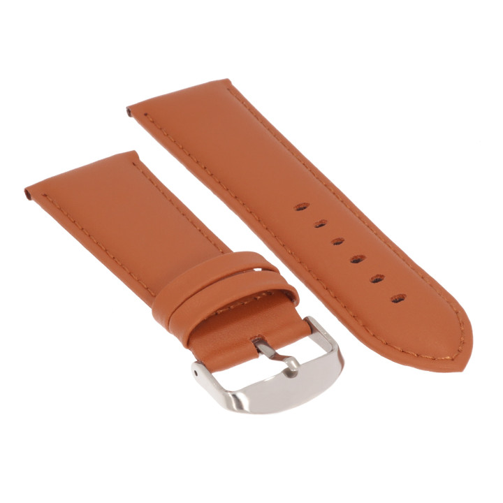 PASEK DO ZEGARKA 28 mm DILOY 302EA.28.3 BRĄZOWY
