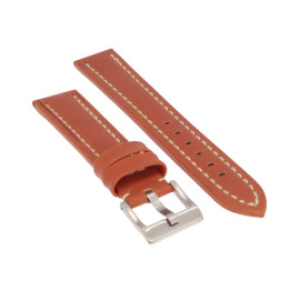 PASEK DO ZEGARKA 18 mm DILOY 377.18.8 (1) BRĄZOWY