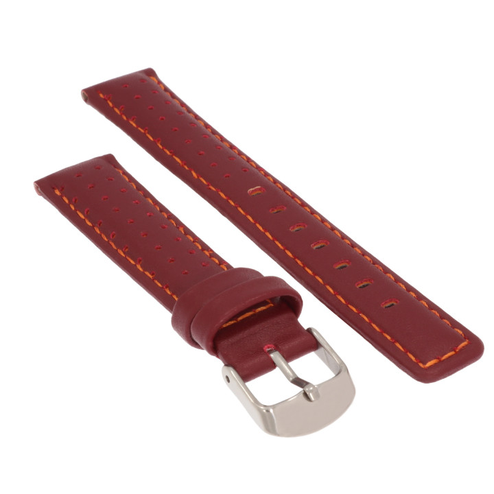 PASEK DO ZEGARKA 18 mm DILOY 367.18.4 BURGUNDIA