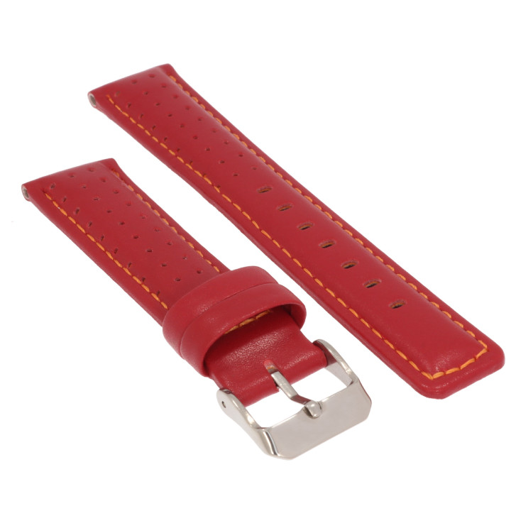 PASEK DO ZEGARKA 20 mm DILOY 367.20.4 BURGUNDIA