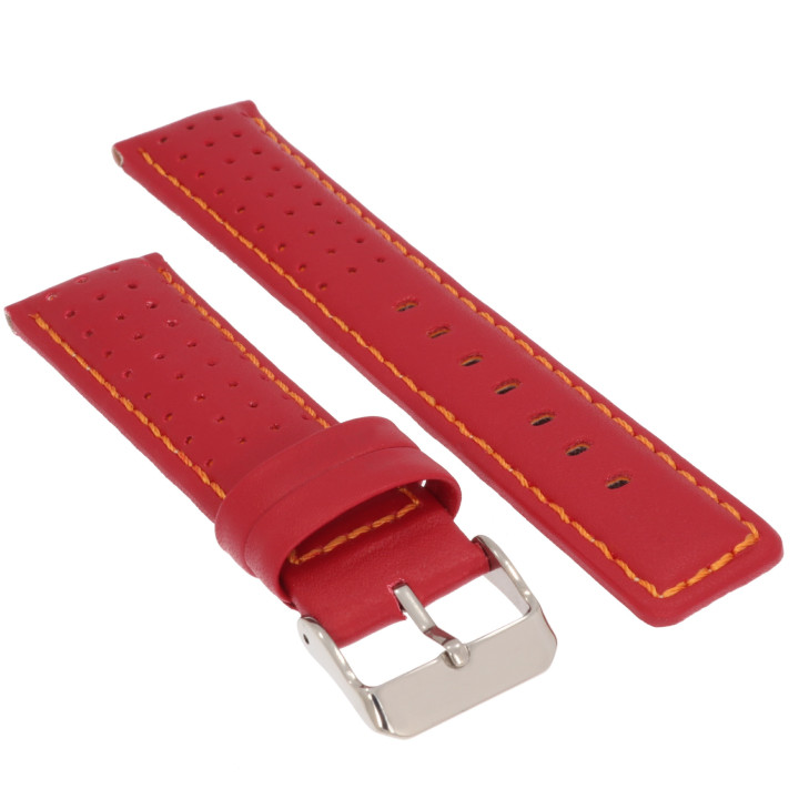 PASEK DO ZEGARKA 22 mm DILOY 367.22.4 BURGUNDIA