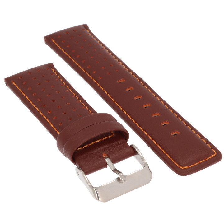 PASEK DO ZEGARKA 24mm DILOY 367.24.9 ŚREDNI BRĄZ
