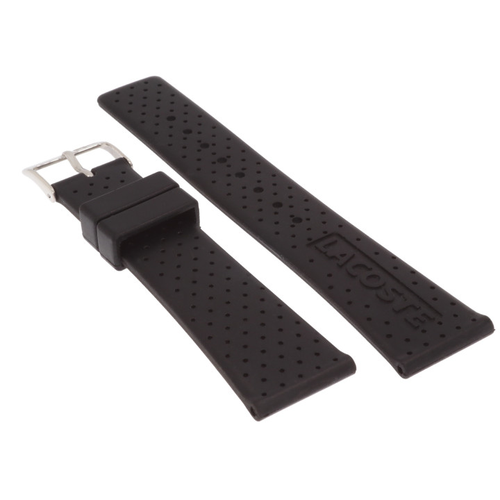 ORYGINALNY PASEK LACOSTE 2010391 22 mm CZARNY