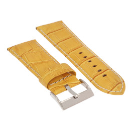 PASEK DO ZEGARKA 28 mm DILOY 378EA.28.10 (1) ŻÓŁTY
