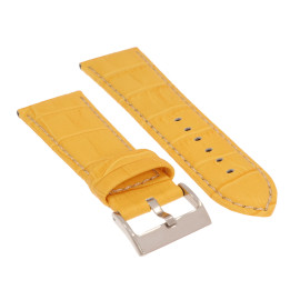 PASEK DO ZEGARKA 28 mm DILOY 378EA.28.10 ŻÓŁTY