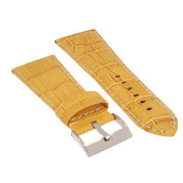 PASEK DO ZEGARKA 30 mm DILOY 378EA.30.10 ŻÓŁTY