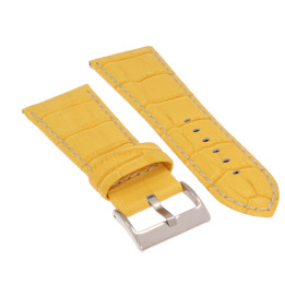 PASEK DO ZEGARKA 30 mm DILOY 378EA.30.10 (1) ŻÓŁTY