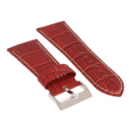 PASEK DO ZEGARKA 30 mm DILOY 378EA.30.8 BORDOWY