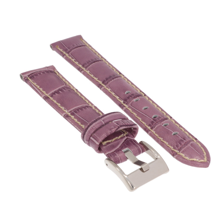 PASEK DO ZEGARKA 18 mm DILOY 378.18.18 FIOLETOWY