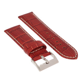 PASEK DO ZEGARKA 24 mm DILOY 378.24.8 BRĄZOWY