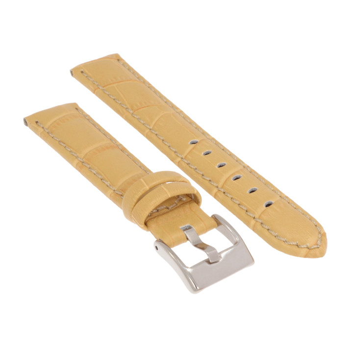 PASEK DO ZEGARKA 18 mm DILOY 378.18.17 BEŻOWY