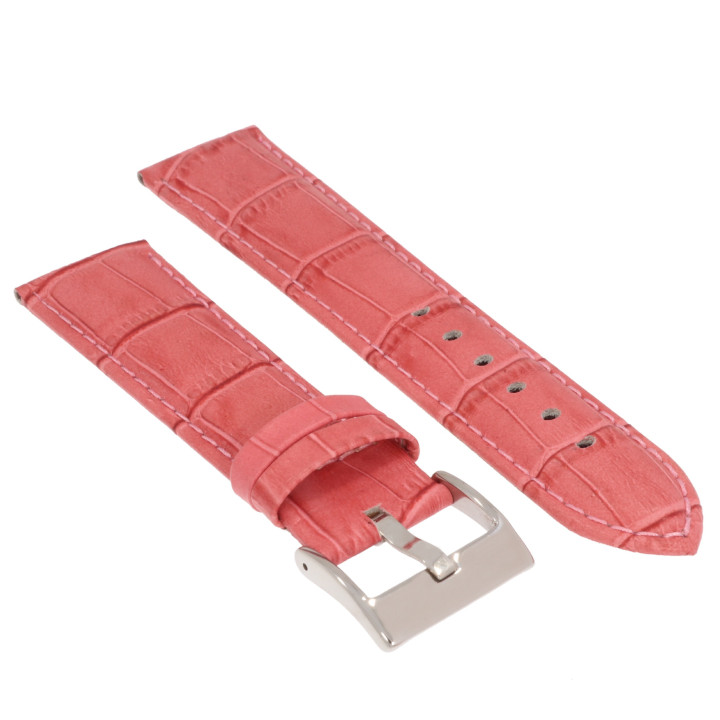 PASEK DO ZEGARKA 22 mm DILOY 368.22.13 RÓŻOWY