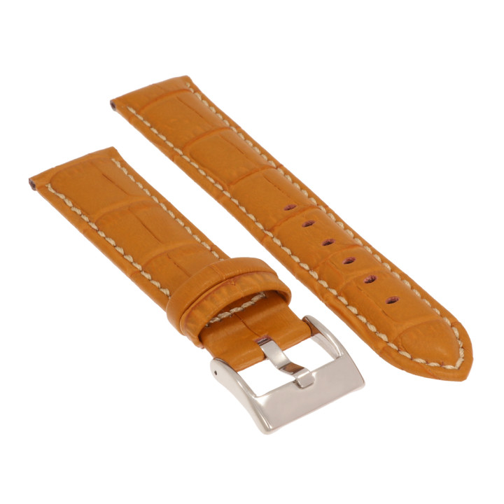 PASEK DO ZEGARKA 20 mm DILOY 378.20.9 ŚREDNI BRĄZ