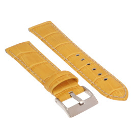 PASEK DO ZEGARKA 22 mm DILOY 378.22.10 ŻÓŁTY