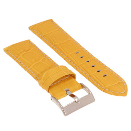 PASEK DO ZEGARKA 24 mm DILOY 378.24.10 ŻÓŁTY