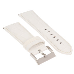 PASEK DO ZEGARKA 26 mm DILOY 368EA.26.22 BIAŁY