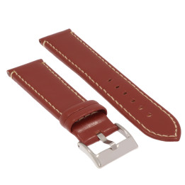 PASEK DO ZEGARKA 22 mm DILOY 373.08.22 BRĄZOWY