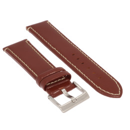PASEK DO ZEGARKA 22 mm DILOY 373.22.9 BRĄZOWY