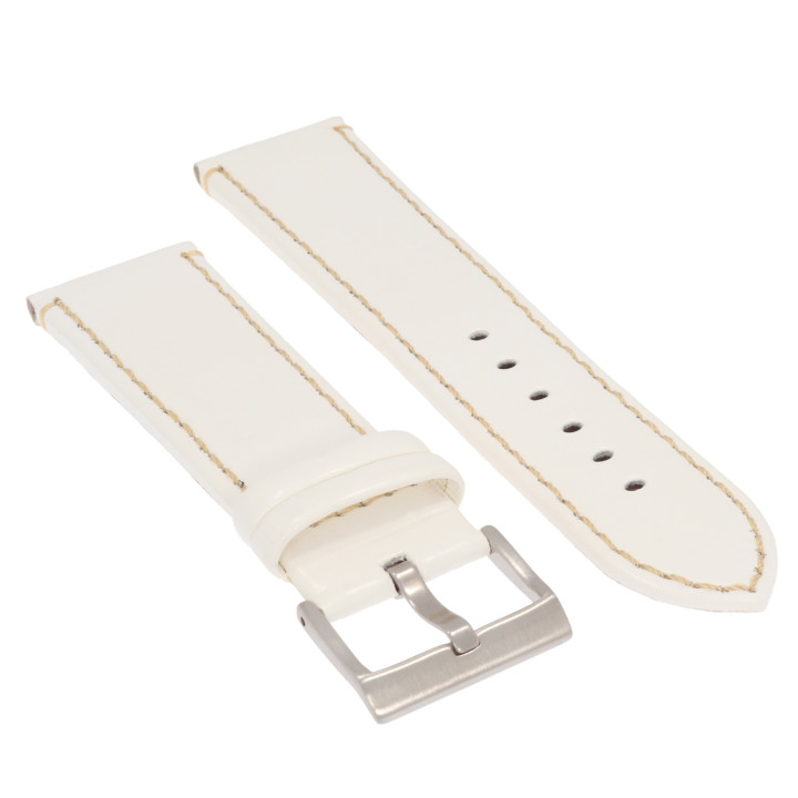 PASEK DO ZEGARKA 24 mm DILOY 373.24.22 BIAŁY