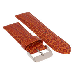 PASEK DO ZEGARKA 24 mm DILOY 356.24.3 JASNY BRĄZOWY