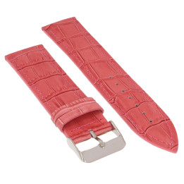 PASEK DO ZEGARKA 24 mm DILOY 379EL.24.13 RÓŻOWY DŁUGI