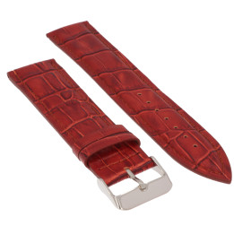 PASEK DO ZEGARKA 24 mm DILOY 379EL.24.8 BRĄZOWY DŁUGI