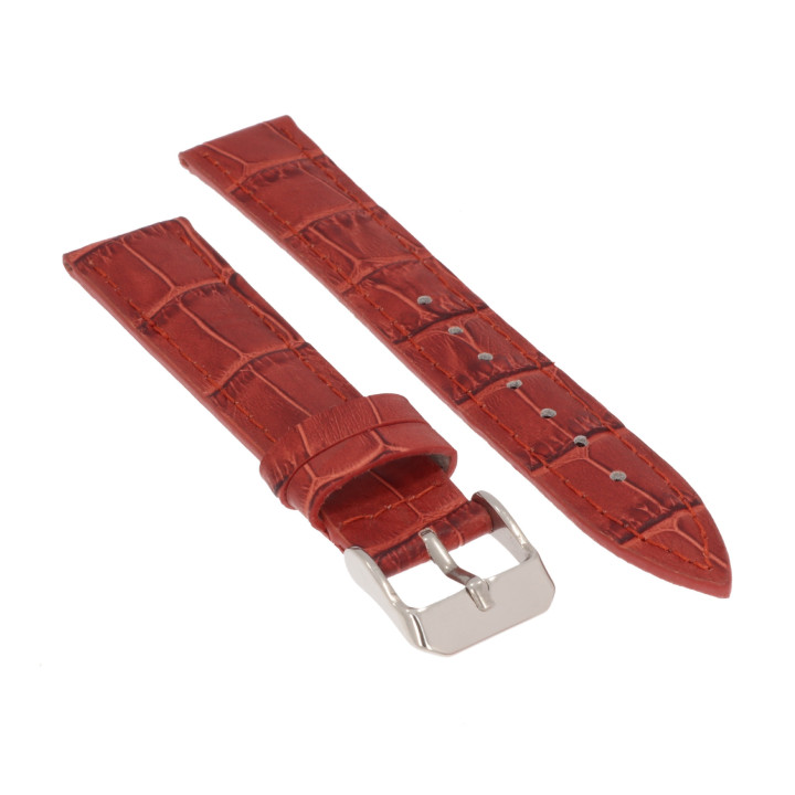 PASEK DO ZEGARKA 18 mm DILOY 379.18.8 BRĄZOWY