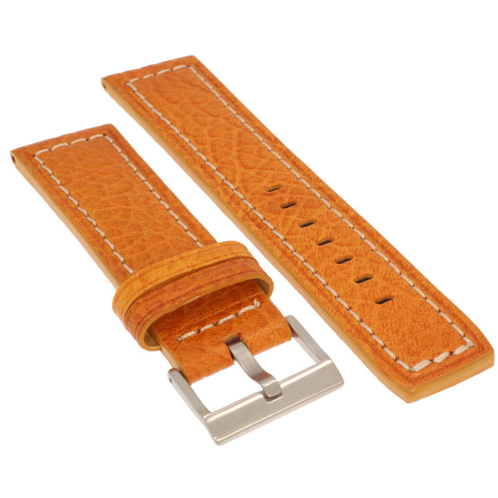 PASEK DO ZEGARKA 24 mm DILOY 362.24.10 JASNOBRĄZOWY