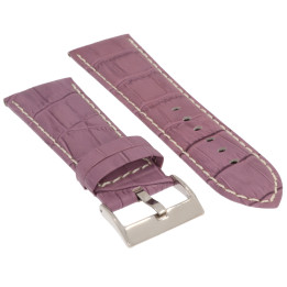 PASEK DO ZEGARKA 28 mm DILOY 378EA.28.18 FIOLETOWY
