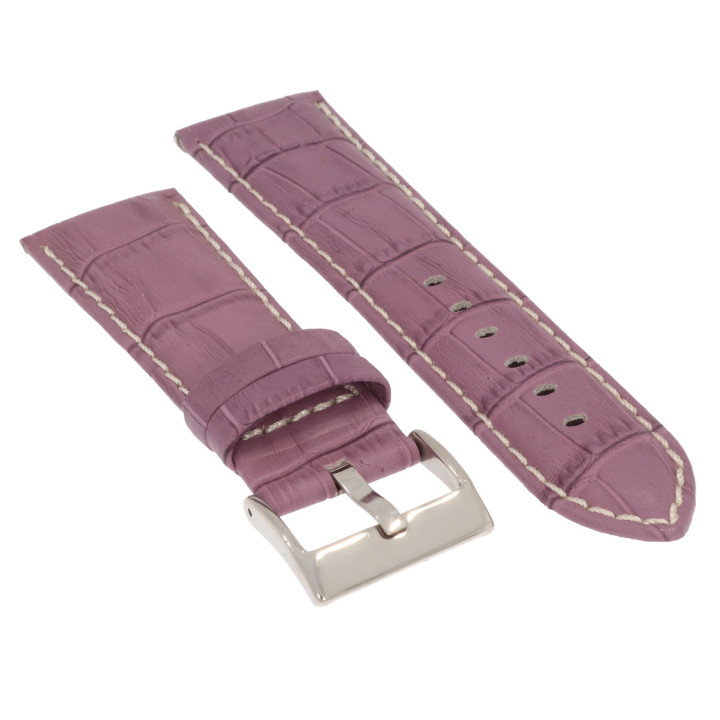 PASEK DO ZEGARKA 26 mm DILOY 378EA.26.18 FIOLETOWY