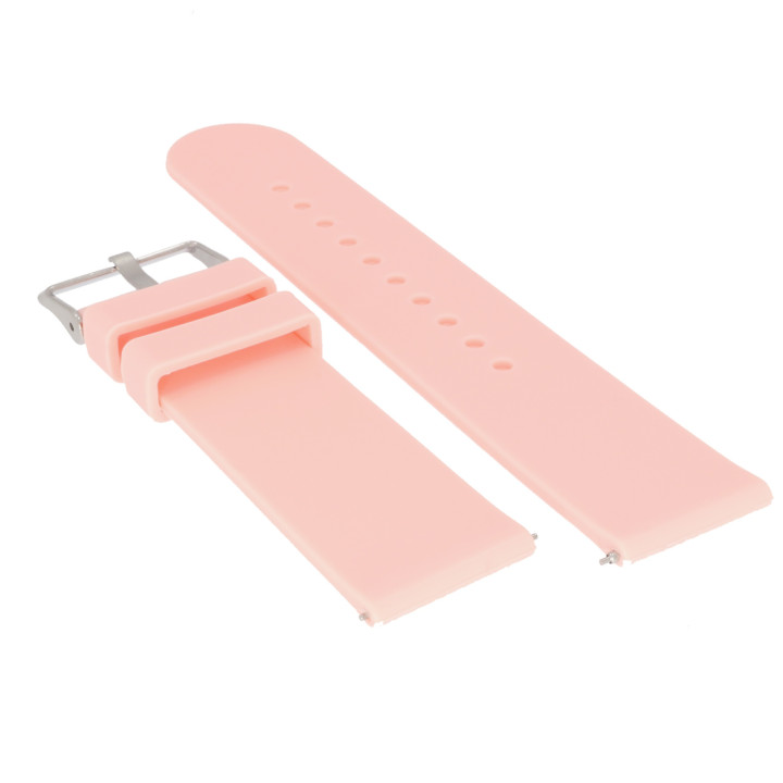 ORYGINALNY PASEK DO ZEGARKA SMARTWATCH RNCE40 22 mm RÓŻOWY
