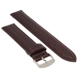 PASEK DO ZEGARKA 20 mm XL DILOY 131EL.20.2 CIEMNOBRĄZOWY