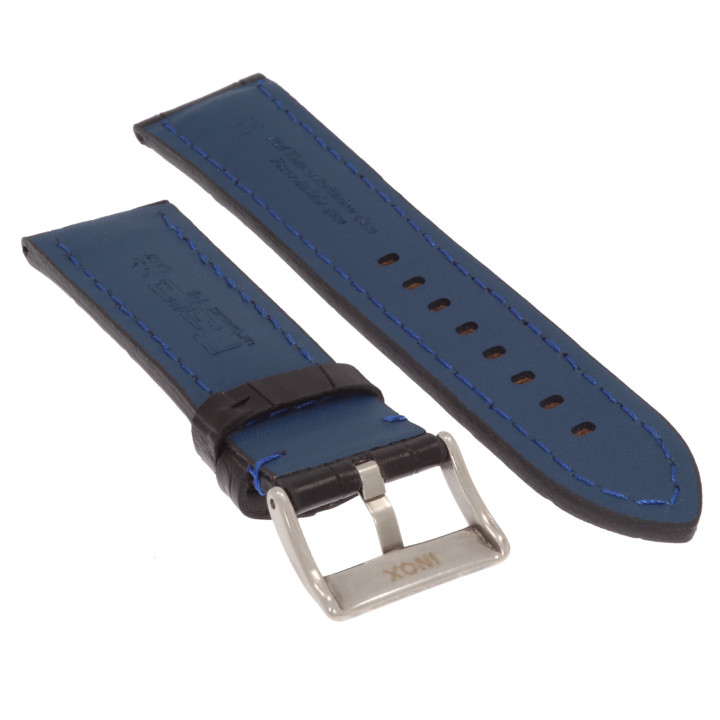PASEK DO ZEGARKA 24 mm DILOY 395.24.1.5 CZARNY