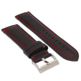 PASEK DO ZEGARKA 24 mm DILOY 393.24.53 CZARNY