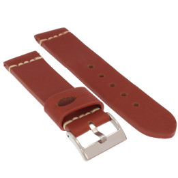 PASEK DO ZEGARKA 20 mm DILOY 392.20.8 BRĄZOWY