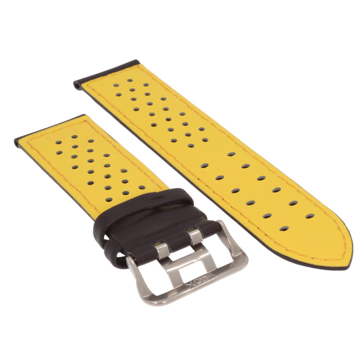 PASEK DO ZEGARKA 24 mm DILOY 380.24.1.10 CZARNY