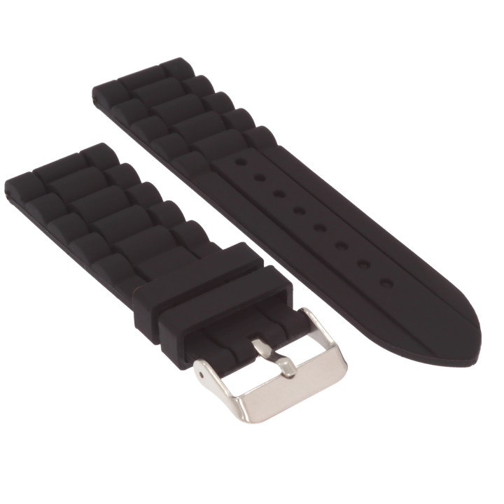 PASEK DO ZEGARKA DILOY 24 mm S252.01.24 CZARNY