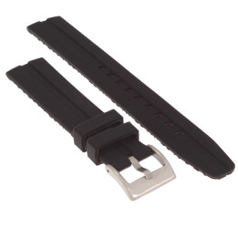 PASEK DO ZEGARKA 20 mm DILOY SBR03L.20.1 CZARNY