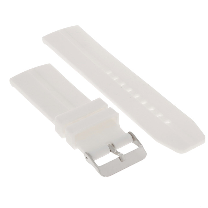 PASEK DO ZEGARKA 26 mm DILOY SBR03.26.22 BIAŁY
