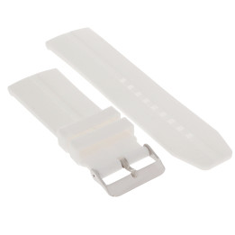 PASEK DO ZEGARKA 28 mm DILOY SBR03.28.22 BIAŁY
