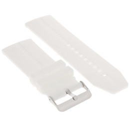 PASEK DO ZEGARKA 30 mm DILOY SBR03.30.22 BIAŁY
